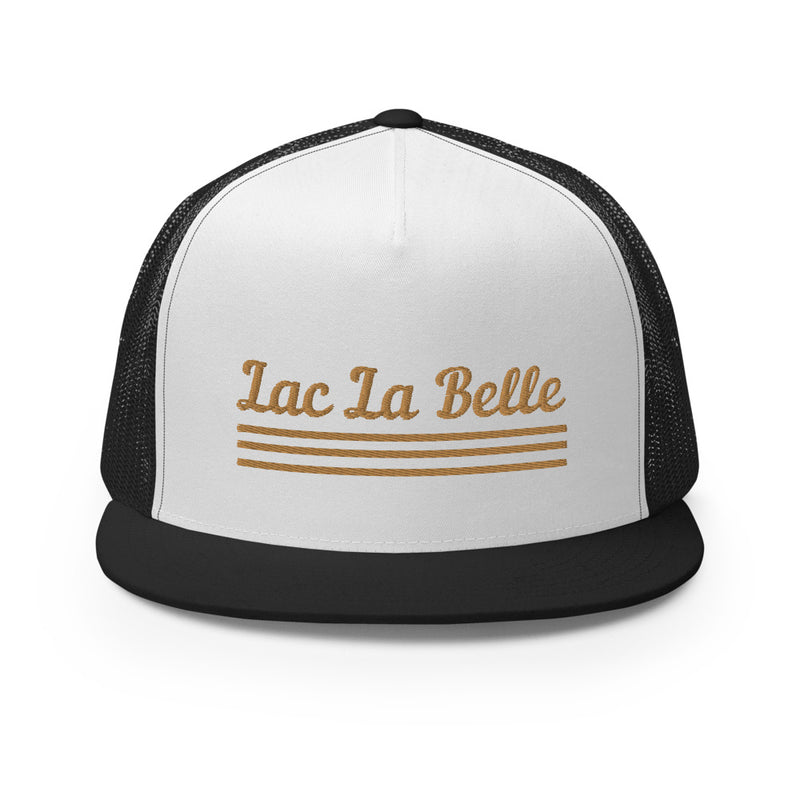 Lac La Belle Line Design | Trucker Cap | 7 Colors