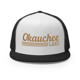 Okauchee Lake Line Design | Trucker Cap | 7 Colors