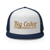 Big Cedar Lake Line Design | Trucker Cap | 7 Colors