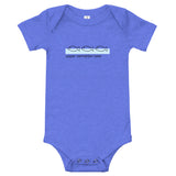 Upper Nemahbin Lake Fish | Baby Onesie | 5 Colors