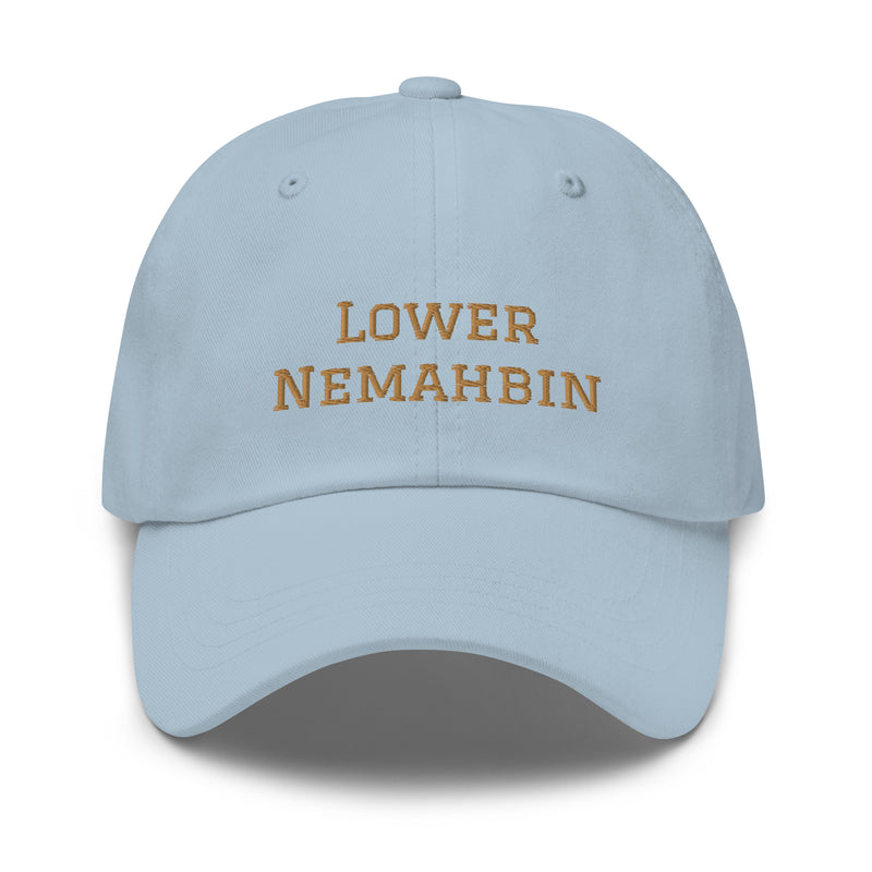 Lower Nemahbin Lake Embroidered Baseball Hat | 8 Colors