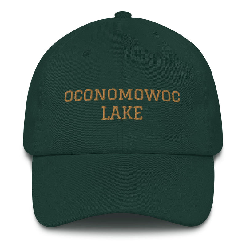 Oconomowoc Lake | Embroidered Baseball Hat | 8 Colors