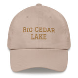 Big Cedar Lake | Embroidered Baseball Hat | 8 Colors