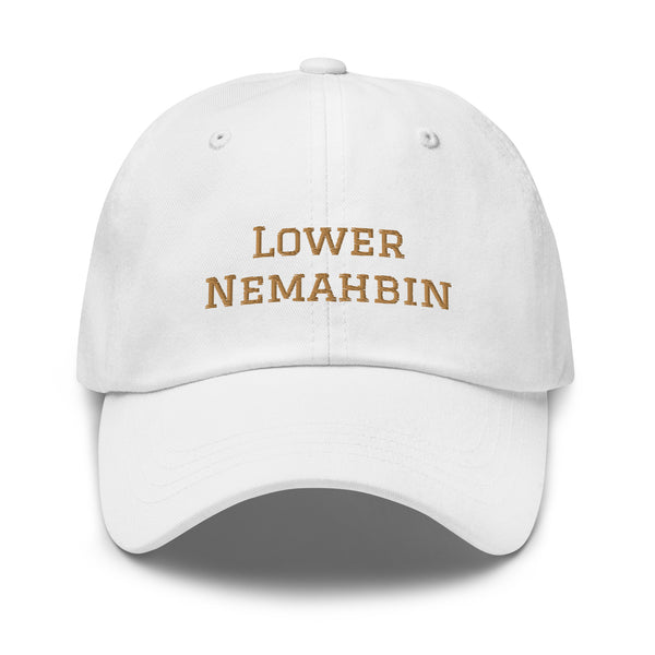 Lower Nemahbin Lake Embroidered Baseball Hat | 8 Colors