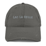 Lac La Belle | Embroidered Distressed Hat | 4 Colors