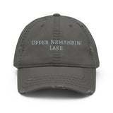 Upper Nemahbin Lake | Distressed Hat | 4 colors