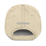 Nagawicka Lake | Embroidered Distressed Hat | 4 Colors