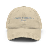 Lower Nemahbin Lake | Distressed Hat | 4 Colors