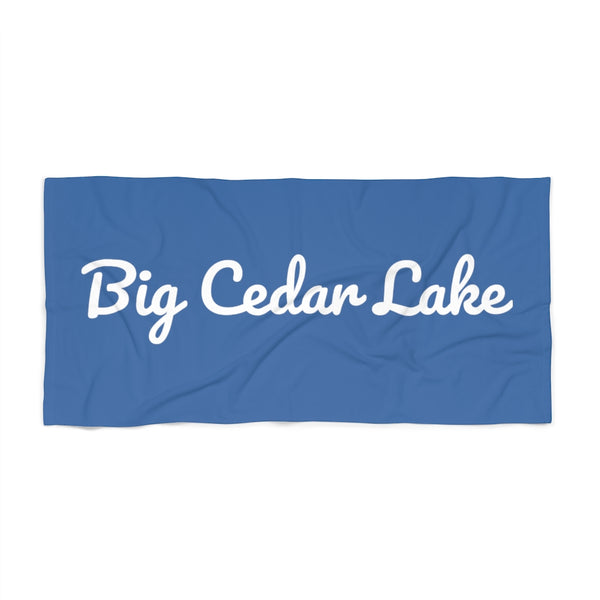 Big Cedar Lake | Oversized Towel