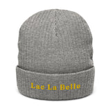 Lac La Belle | Embroidered Ribbed Knit Beanie | 3 Colors