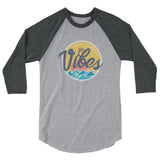 Lake Country Vibes | Unisex | 3/4 sleeve raglan shirt | 3 Colors