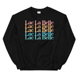 Lac La Belle Stacked | Unisex Sweatshirt | 7 Colors