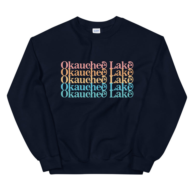 Okauchee Lake Stacked | Unisex Sweatshirt | 5 Colors