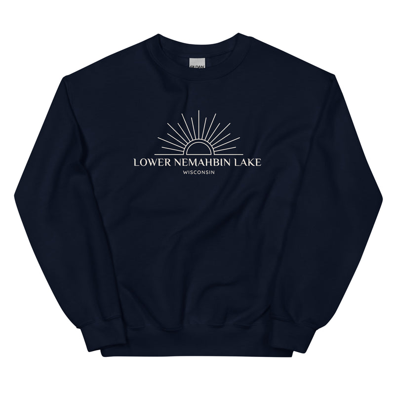 Lower Nemahbin Lake Sun | Unisex Sweatshirt | 4 Colors