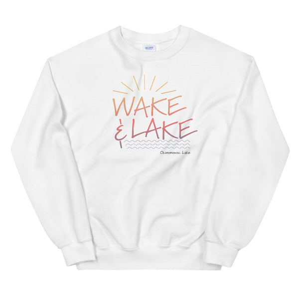 Oconomowoc Lake | Wake & Lake | Unisex Sweatshirt | 1 Color