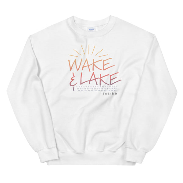 Lac La Belle | Wake & Lake | Unisex Sweatshirt | 1 Color