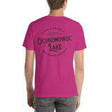 Oconomowoc Lake Circle | Short-Sleeve Unisex T-Shirt | 10 Colors