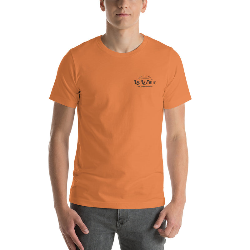 Lac La Belle Circle | Short-Sleeve Unisex T-Shirt | 10 Colors