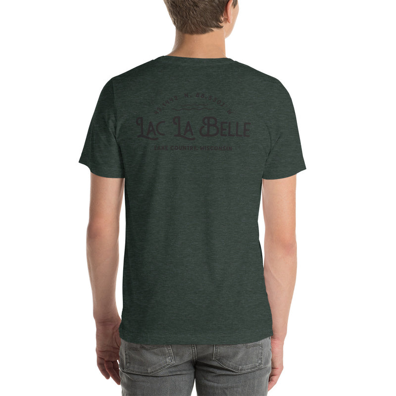 Lac La Belle Circle | Short-Sleeve Unisex T-Shirt | 10 Colors