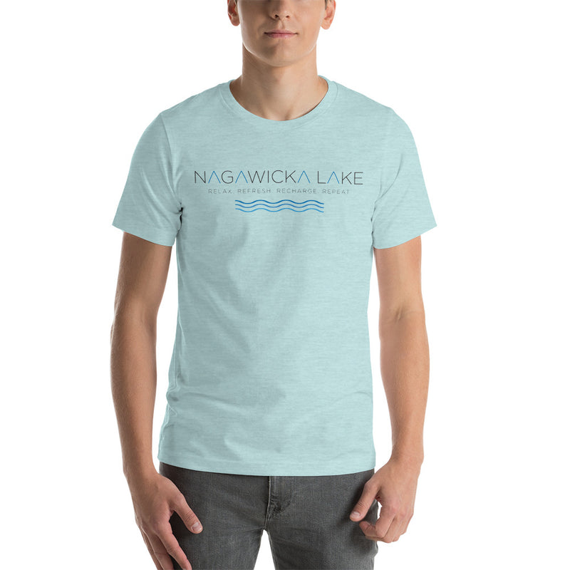 Nagawicka Lake Relax | Short-Sleeve Unisex T-Shirt | 7 Colors