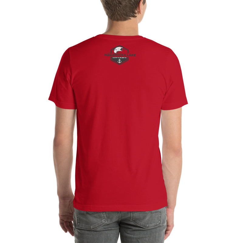 Nagawicka Lake Bass | Short-Sleeve Unisex T-Shirt | 4 Colors