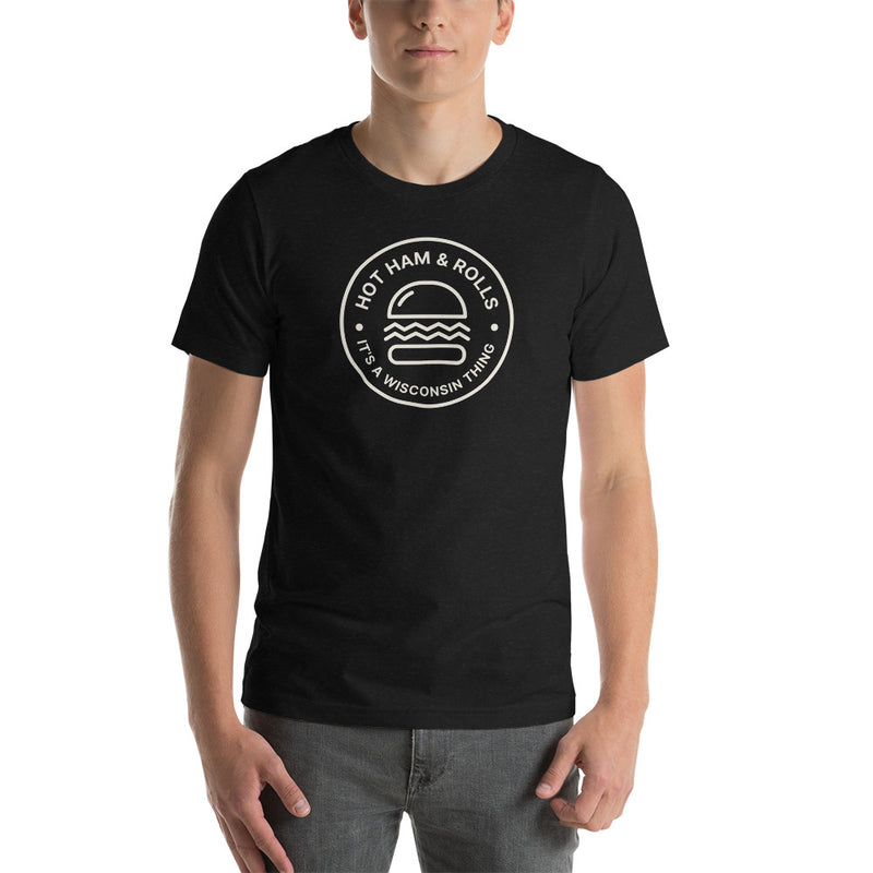 Hot Ham & Rolls Short-Sleeve Unisex T-Shirt