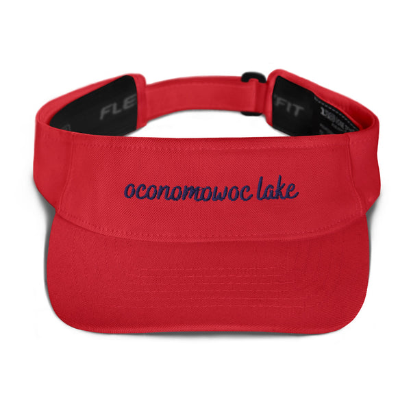 Oconomowoc Lake | Embroidered Visor | 4 Colors