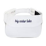 Big Cedar Lake | Embroidered Visor | 4 Colors