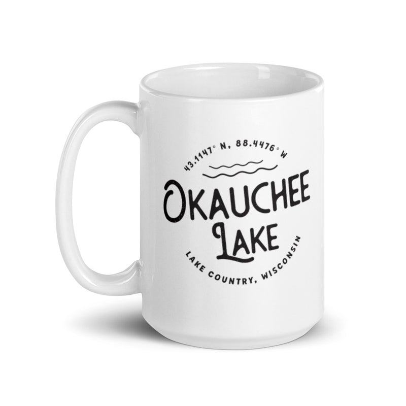 Okauchee Lake Circle Coffee Cup