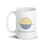 Oconomowoc Lake Sun Coffee Cup