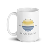 Okauchee Lake Sun Coffee Cup