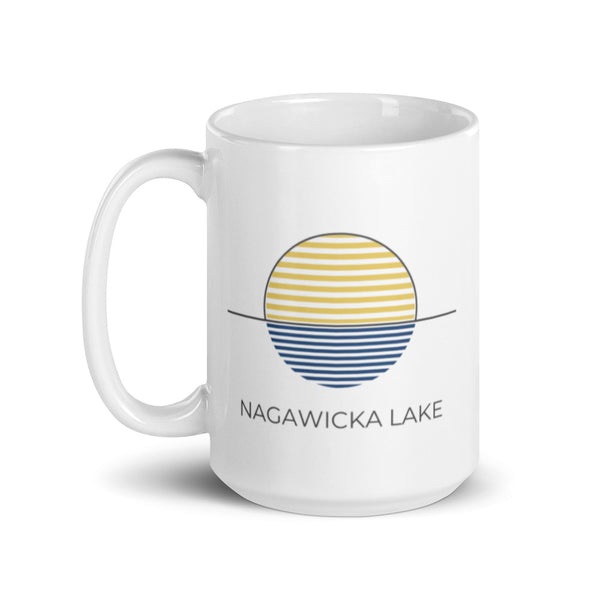 Nagawicka Lake Sun Coffee Cup