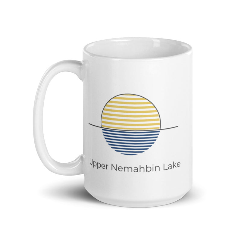 Upper Nemahbin Lake Sun Coffee Cup