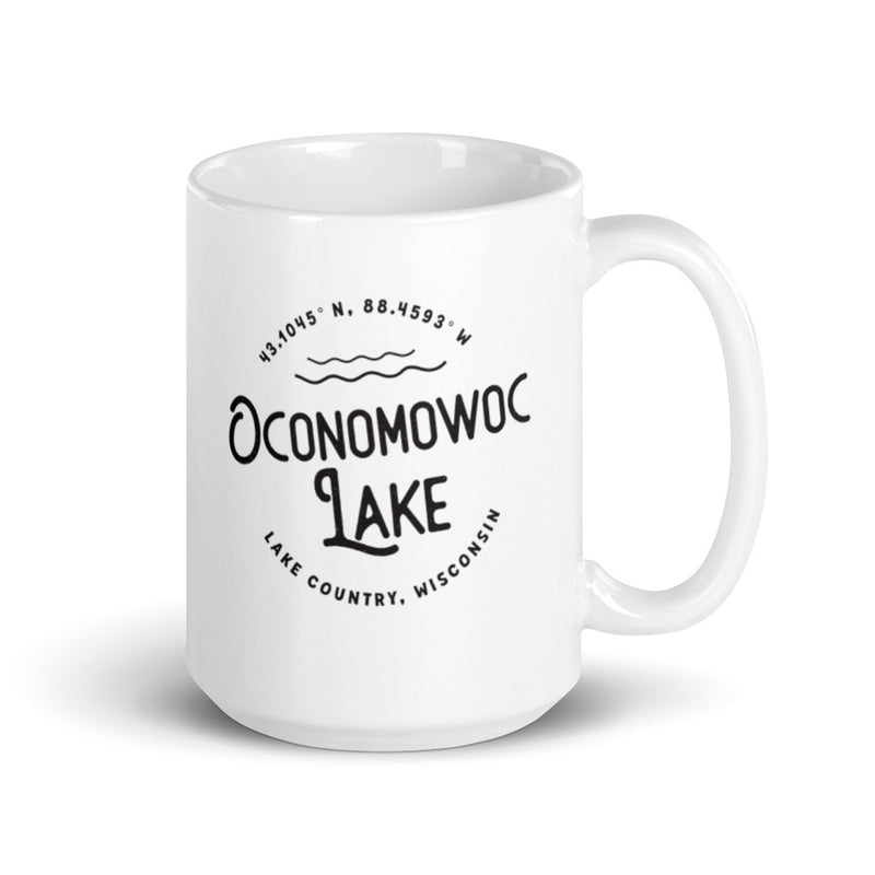 Oconomowoc Lake Circle Coffee Cup