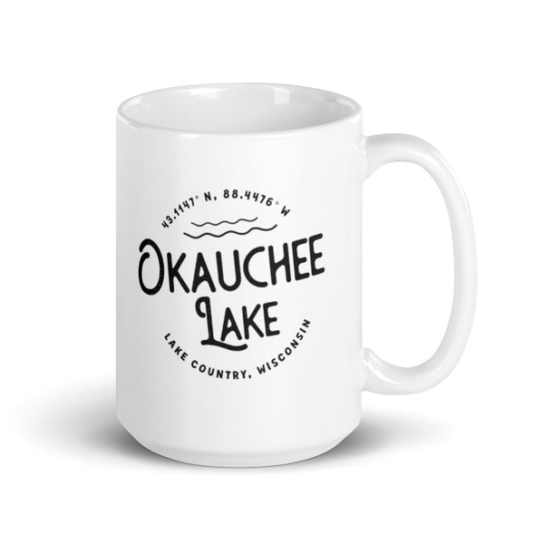 Okauchee Lake Circle Coffee Cup