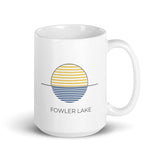 Fowler Lake Sun Coffee Cup