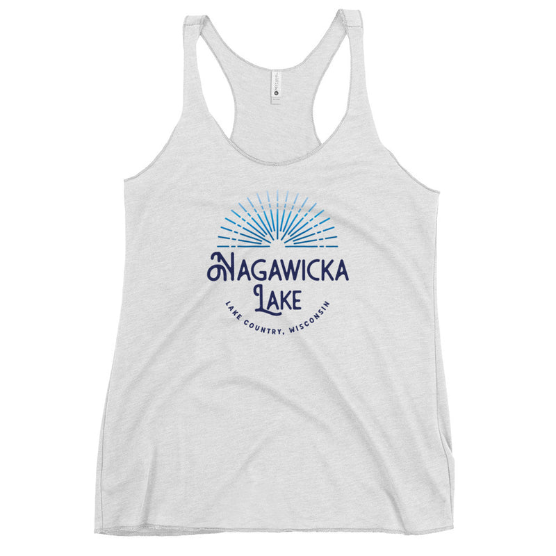 Nagawicka Lake Sunburst | Women's Racerback Tank | 9 Colors