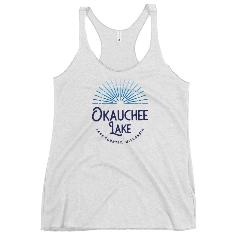 Okauchee Lake Sunburst | Women's Racerback Tank | 9 Colors