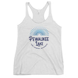 Pewaukee Lake Sunburst | Women's Racerback Tank | 9 Colors