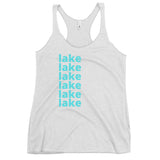 Lake Lake Lake | Women's Racerback Tank | 4 Colors