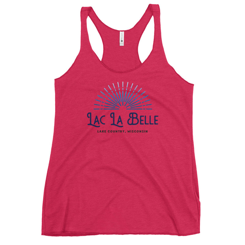 Lac La Belle Sunburst | Women's Racerback Tank | 9 Colors