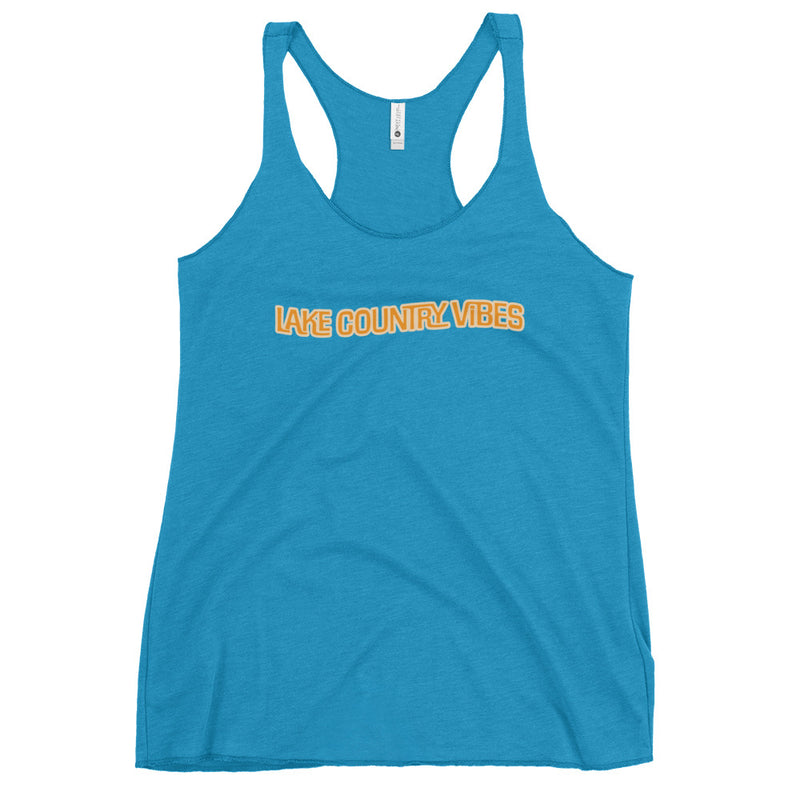 Lake Country Vibes | Women's Racerback Tank | 4 Colors