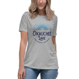 Okauchee Lake Sunburst | Women's Relaxed T-Shirt | 6 Colors