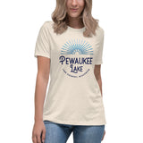 Pewaukee Lake Sunburst | Women's Relaxed T-Shirt | 6 Colors